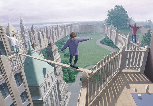 Optical Illusion Paintings By Rob Gonsalves