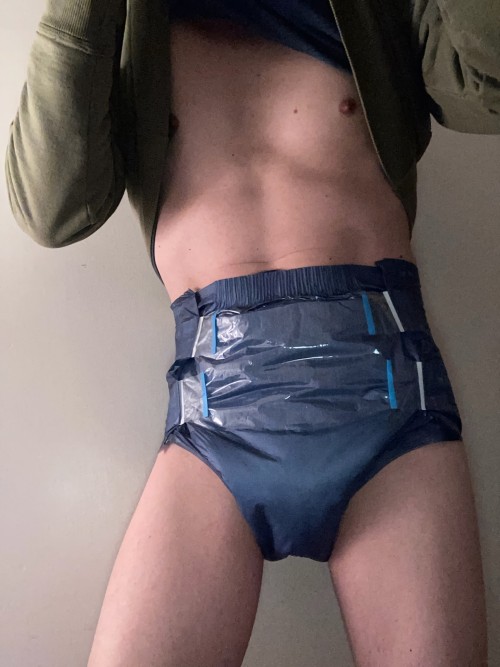 Hi Hi Wolf Pup N Bf Again In Our Bedtime Diapeys . Bf In Blue Megamax An Me In Daydreamer.