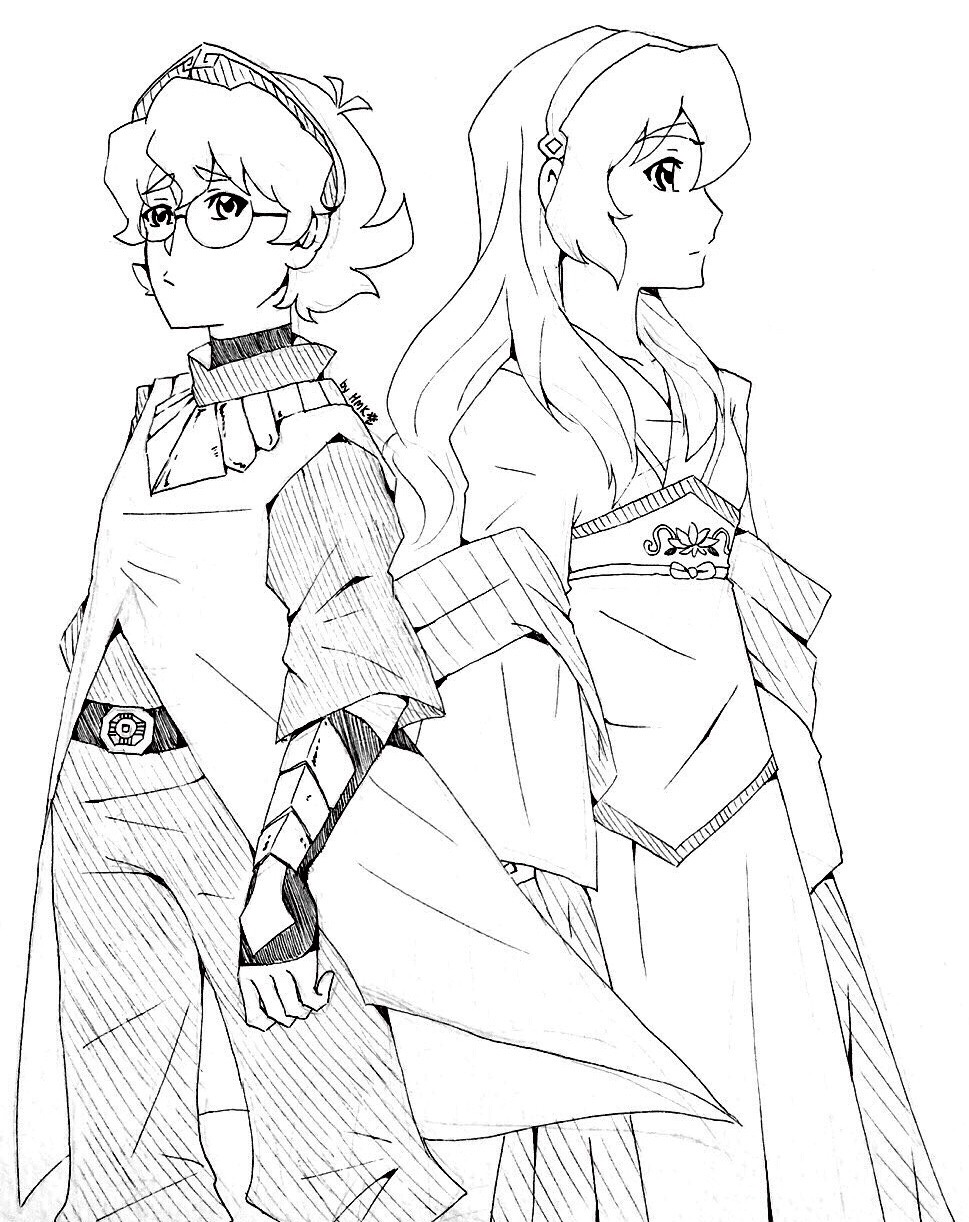 hiddenmangaka: 🍀”Warrior and Girl”  “I’m a warrior… but I’m a girl,