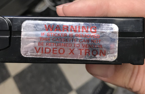 Video X Tron existed in Boca Raton, FL. They were bought out by Blockbuster in 1990.  Here&rsqu