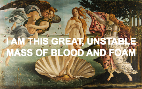 renaissongs:The Birth of Venus (1486), Sandro Botticelli / Autoclave (2008), The Mountain Goats