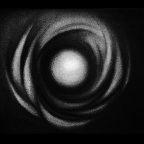 Charcoal work. The candle is an old thing of mine, the others have been done this week.