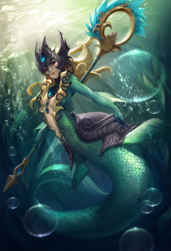 tokio-star:  cazuti:  Nami the Tidecaller