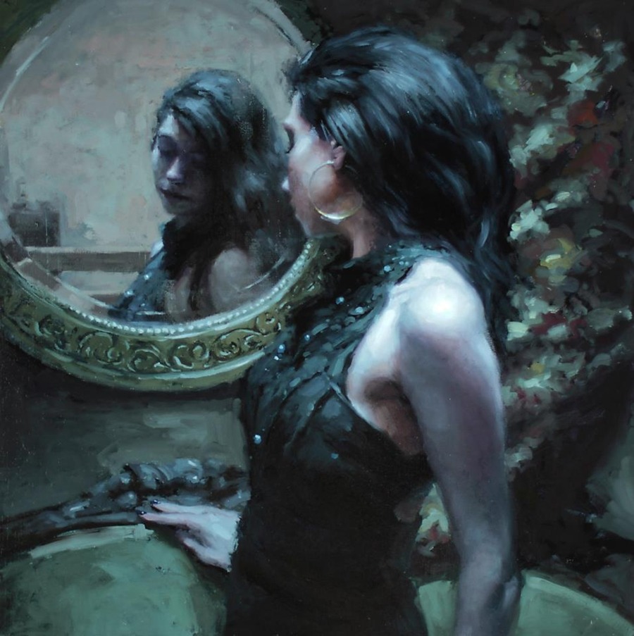 crossconnectmag:  Paintings by Jeremy MannSan Francisco-based artist Jeremy Mann (born