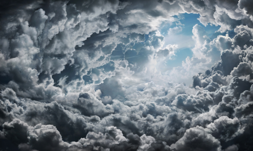 martinekenblog:  The Kingdom is a visually stunning series by world-renowned graphic designer, photographer, and producer Seb Janiak. The images focus on massive accumulations of clouds in the sky, visually portraying the power of nature as it swirls