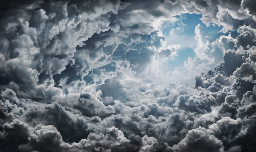 wonderous-world:  The Kingdom is a visually stunning series by Seb Janiak. The images focus on massive accumulations of clouds in the sky, visually portraying the power of nature as it swirls overhead in the turbulent skies. He focuses on nature and