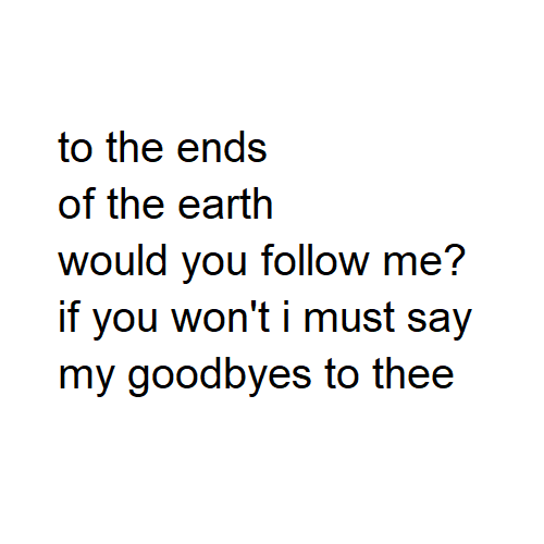 ends of the earth // lord huron