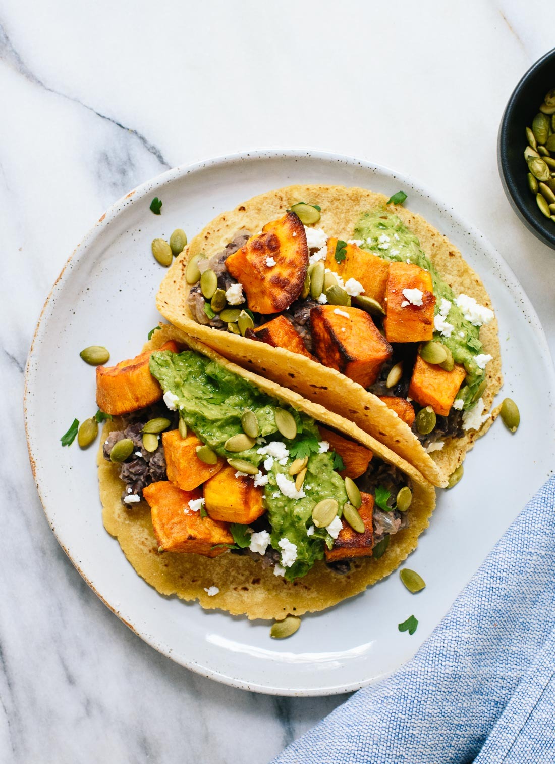fattributes:  Sweet Potato and Black Bean Tacos 