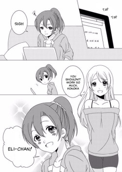 zuiccraft-translation:  HonoEli College Cohabitation Comic by Heigun Translation by zuiccraft-translation 