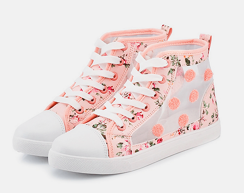 doriimer:  Pink Floral Shoes - enter “doriimer” for a 10% discount ~ 