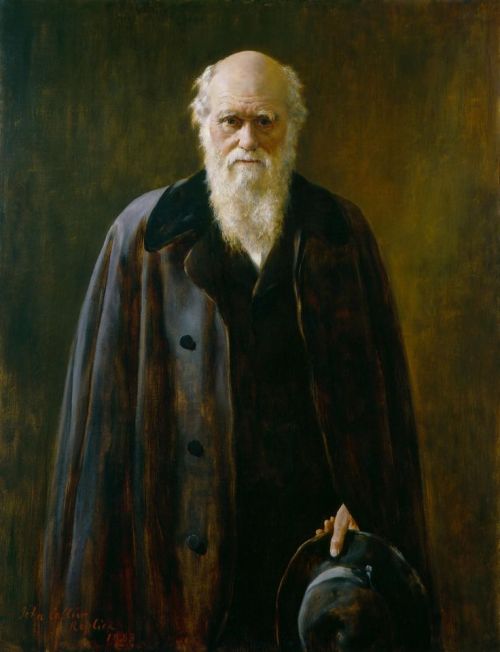 karamazove:  Charles Darwin by John Collier