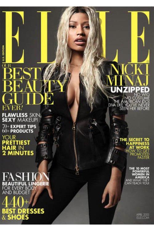 Nicki Minaj Cover For Elle. Watch Nicki interview her self right here on Elle.