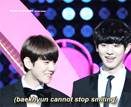 jingyeolbaeks:  why are you two acting so shy (ಥ_ಥ) 