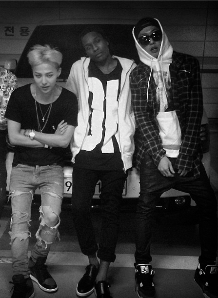escapeseoul:  GD x A$AP x Xin 