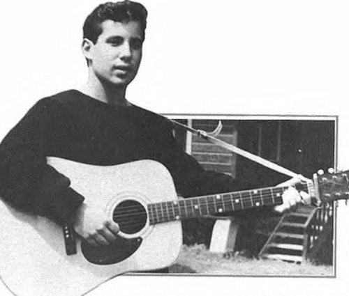 rattling-the-teacups: folkrockfreak: A young singer-songwriter Paul Simon I believe this photo was t