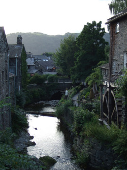 owls-n-elderberries:  the old water mill, Ambleside by beestingtouch on Flickr.