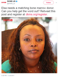 lagonegirl:    don’t just reblog this! Please try to donate whatever you can the smallest amount can make a big difference!    And register as a marrow donor at http://dkms.org/register    Black community! We gotta support each other c’mon! This Girl