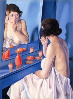 artiebagagli:  Cagnaccio di San Pietro - Woman to the Mirror (1927) 