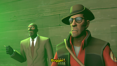 i saw a super hilarious drawing of sniper and spy by @yellow-py and i just had to do an sfm version 