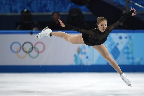 Exquisite. Carolina Kostner’s skate to Bolero was beautiful just like her and her choice in de