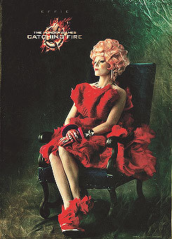 keybladesoras:   Effie Trinket + The Hunger Games/Catching Fire Promotional Material.