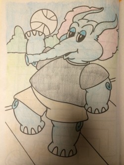 dicklover3000:  dicklover3000:  dicklover3000:  GIVEAWAY: these really cool elephants i colored at some point while i was in the hospital that i don’t really remember coloring  there are no rules to this giveaway just someone please take these shit