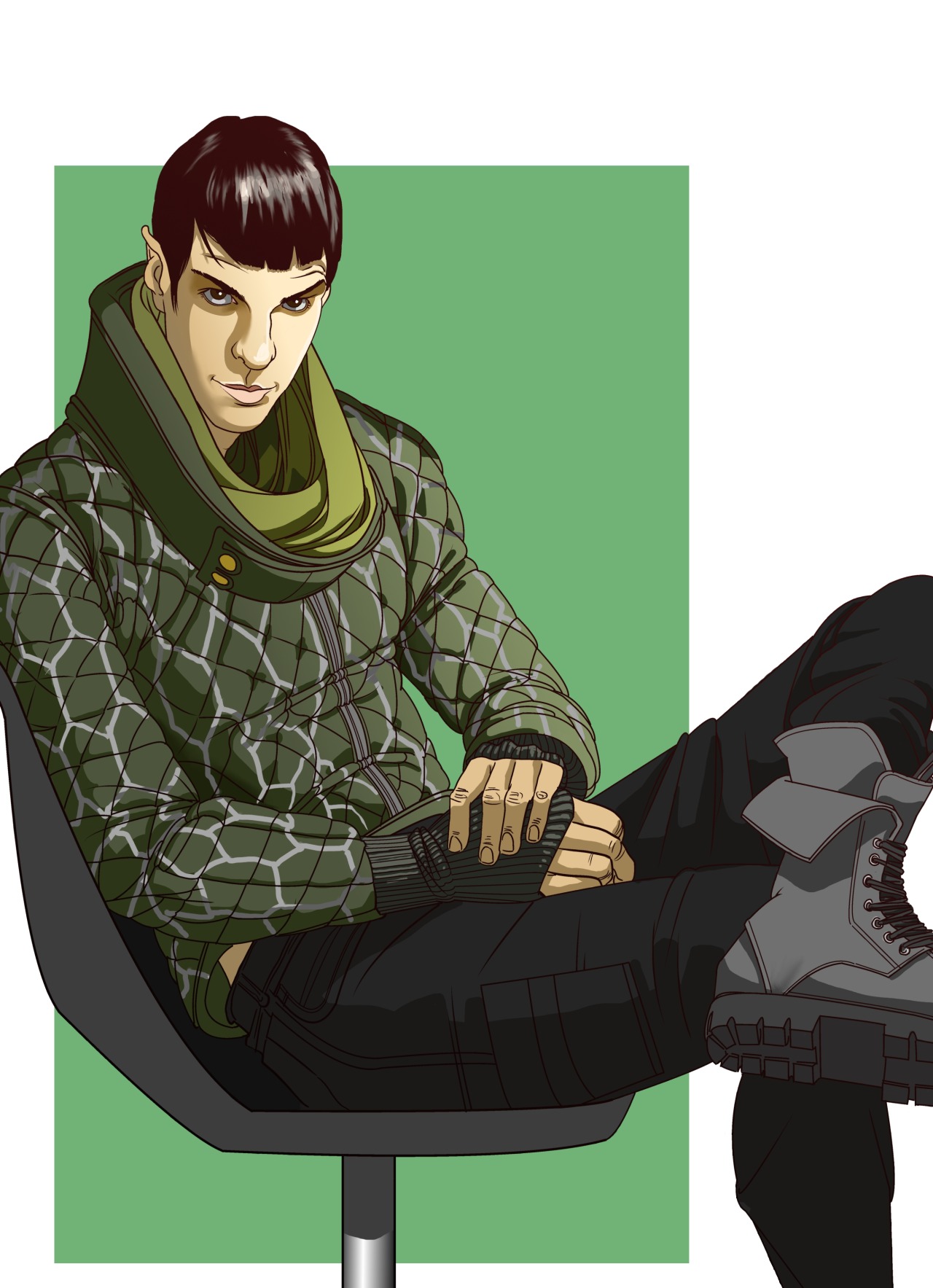 e-brit:  lucystillintheskywithdiamonds:  popcornillustration:  That jacket is fun