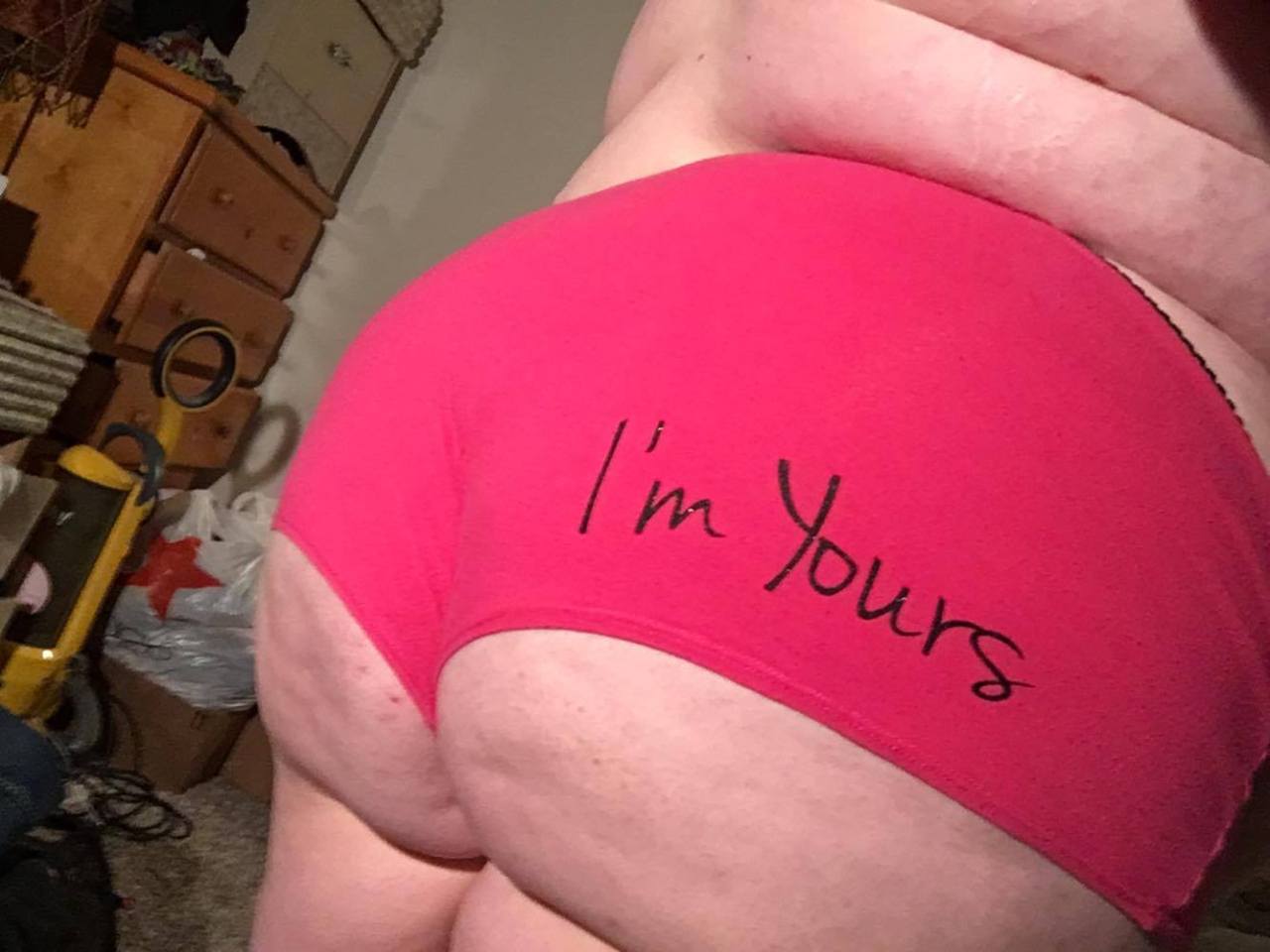 orgasmicnaps:  my butt from various days. I think it is getting a lot bigger and
