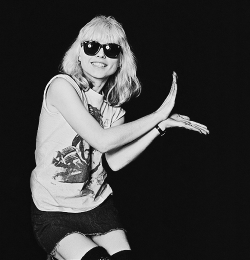 emikokal:  Debbie Harry photographed by Chalkie