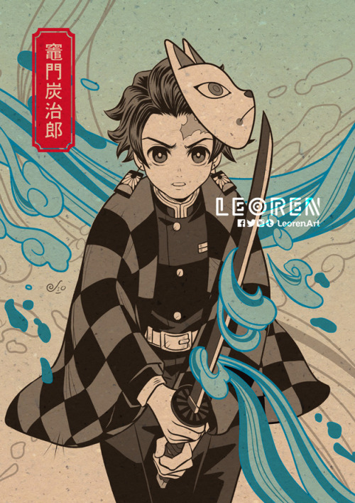 leorenart: - Water Disciple - These artworks are available as bonus PO of my previous KnY ename