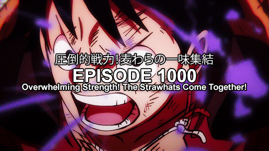 Not Spoiler Free Celebrating 1000 Episodes Of One Piece
