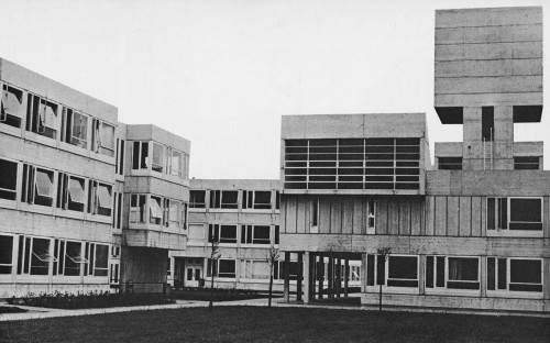 fuckyeahbrutalism: David Lister High School, Kingston-upon-Hull, East Yorkshire, UK, 1960s (Lyons Is