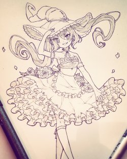 yamiipon:   INKTOBER!#3 “Everything that