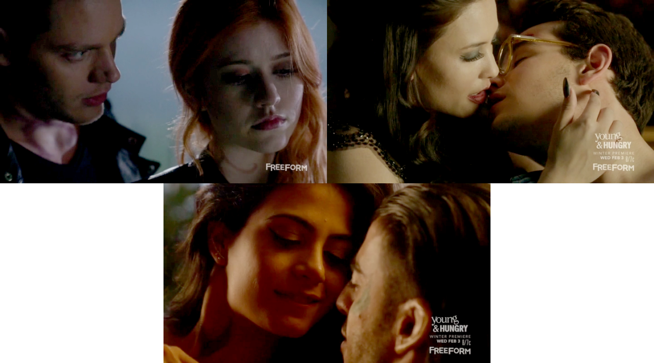 Simon & Camille Kiss  Shadowhunters 