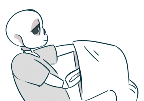 industrialplant:  but what if the sweater sans in wearing in game is gaster’s, assuming that gaster is wearing a sweater in his sprite, which i do