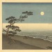 beifongkendo:Moon at Suma beach, by Arai Yoshimune (1930).