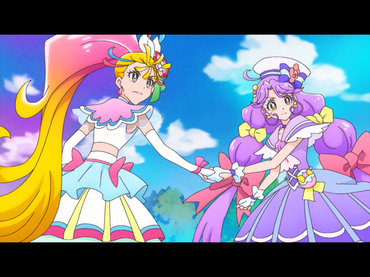 tropical rouge Precure opening in confusion in reversed