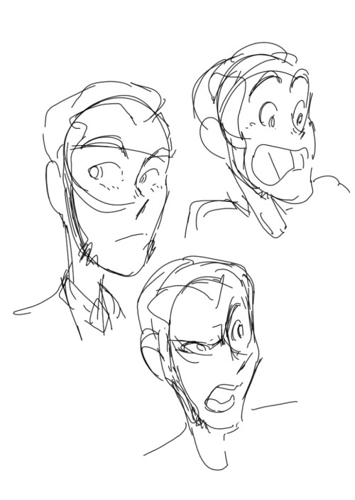 Needed to practice this boy more haha. gettign a handle of his stretchy face can be tricky sometimes