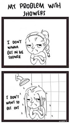 awkwardrant:  problems with showers