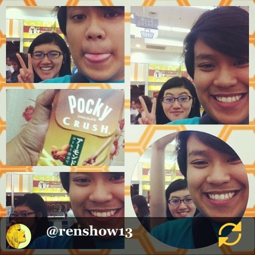 with my friend kanina :)) Sawakas nagkita na din tayo!! Thnx s pag sasama sakin kanina ^^v #regram 