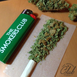 thesmokersclubhouse:  Sour Diesel doobies filled with Purple Kush crumble