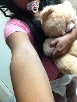 Baby Princess with teddy <3