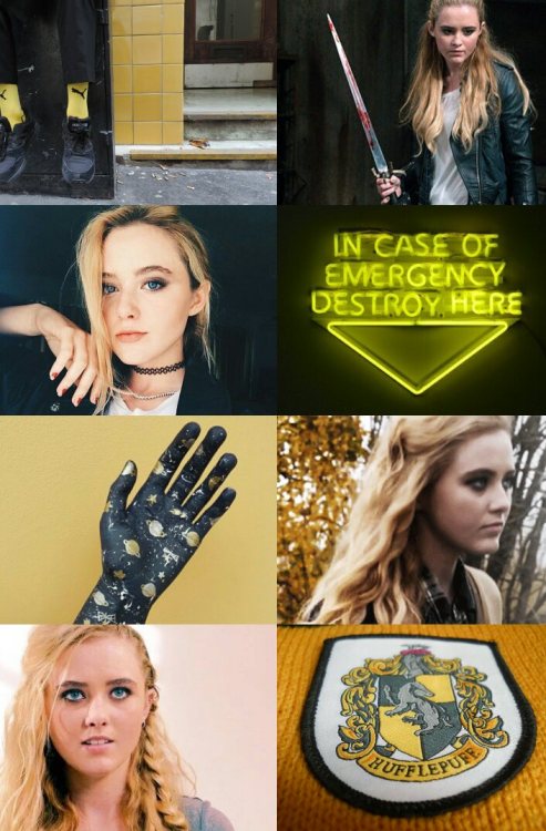 dasstiel:Claire Novak + Hufflepuff