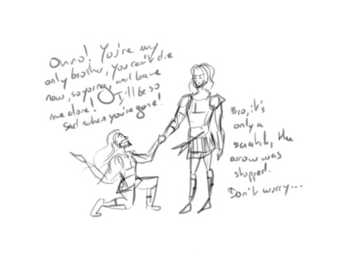 elmaxlys:So I was reading the Iliad and huh…Iliad: 1 - 2 - 3