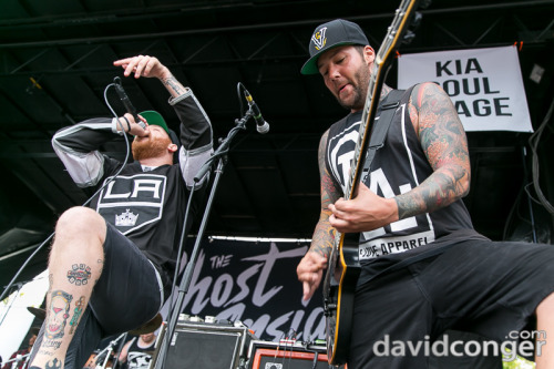 toxicremedy:  The Ghost Inside at Vans Warped Tour 2014 (by davidconger.com)