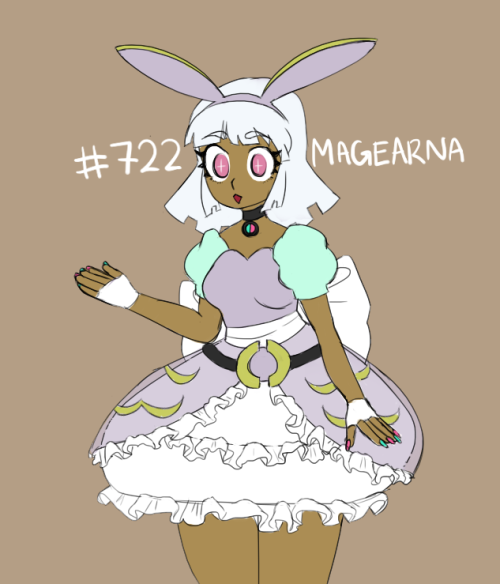chosart:   i made a gijinka of that new pokemon magearna :-3