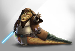 tiefighters:  Jedi Hutt Created by Milada Polakova 