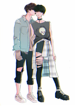 sugashook:Punk ! Yoonkook