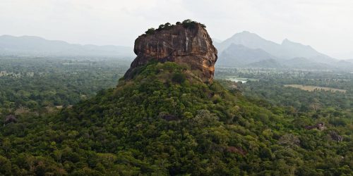 SigiriyaThis impressive monolith is called Sigiriya or Lion Rock and can be found in central Sri Lan