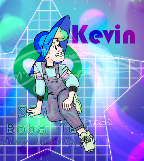 What the hecky, Emmi?  You have OCs?  Yeah, I do.  This is Kevin, from my story Gal L